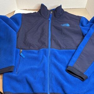 The North Face Royal Blue and Black Jacket